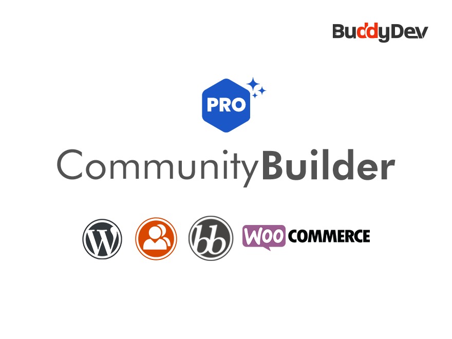 BuddyPress Community Builder Pro v2.1.6