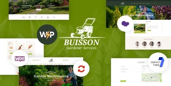Buisson (v1.1.7) Gardening & Landscaping Services WordPress Theme