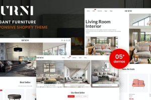 Burni – Elegant Furniture Shop For Shopify