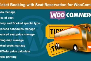 Bus Ticket Booking with Seat Reservation for WooCommerce v1.8