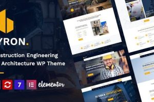 Byron (v1.23) Construction and Engineering WordPress Theme