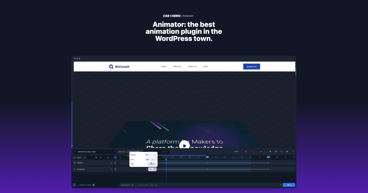 Fixed* CSS Hero Animator (v0.9.2)