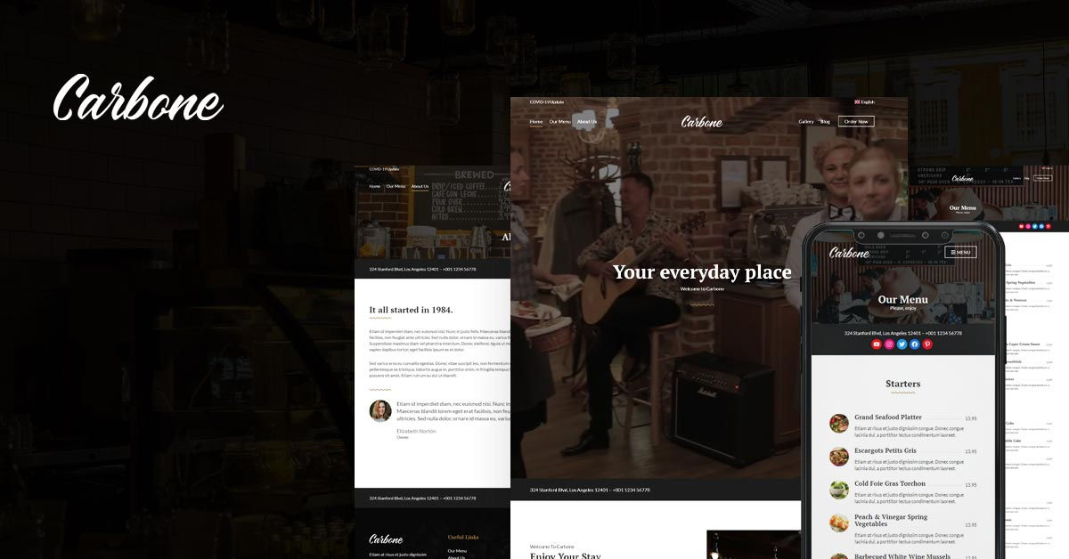 CSS Igniter Carbone WordPress Theme v1.2.2