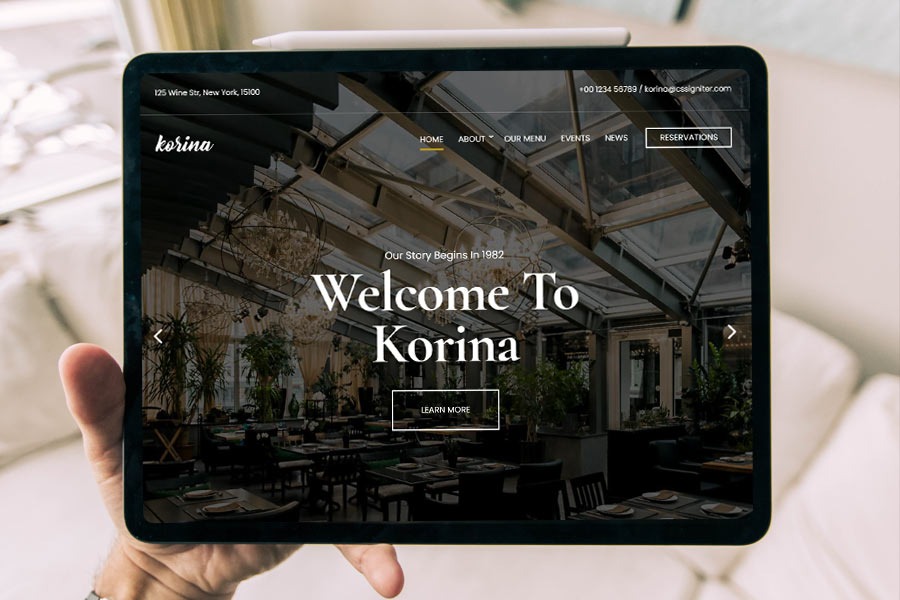 CSSIgniter Korina WordPress Theme v1.5.5 #
