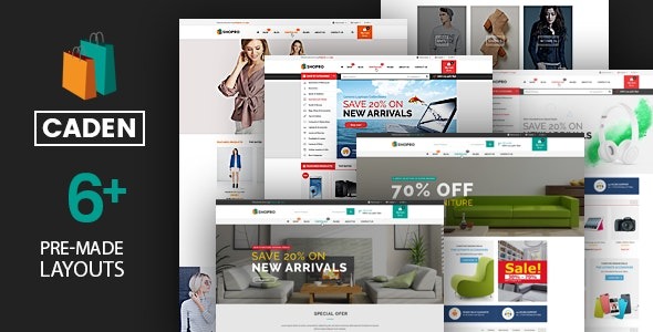 Caden v1.4.3 Mega Store Responsive WordPress Theme