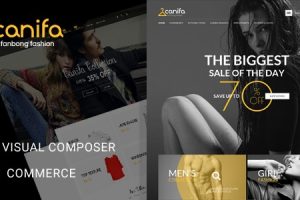 Canifa – 时尚商店 RTL 响应式 WooCommerce WordPress 主题 3.0