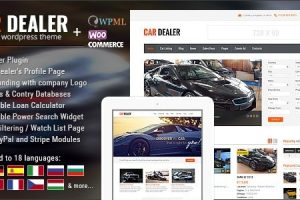 Car Dealership Automotive WordPress Theme v1.6.0 Responsive