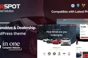 CarSpot v2.4.4 (Activated) Dealership WordPress Classified Theme