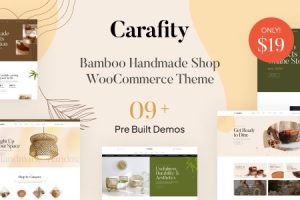 Carafity (v1.2.1) Bamboo Handmade Shop WooCommerce Theme