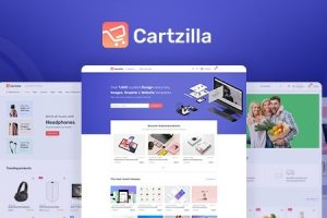 Cartzilla (v1.0.45) Digital Marketplace & Grocery Store WordPress Theme 数字市场和杂货店 WordPress 主题