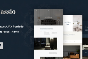 Cassio (v3.5.0) AJAX Portfolio WordPress Theme