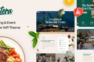 Catera (v1.0.7) Catering & Event Planner WordPress Theme
