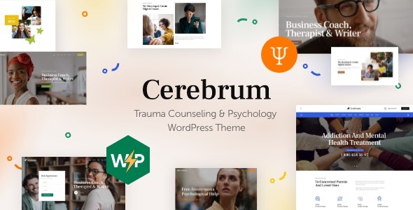Cerebrum (v1.5) Trauma Counseling & Psychology WordPress Theme (Activated)