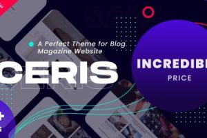 Ceris (v5.4) Magazine & Blog WordPress Theme