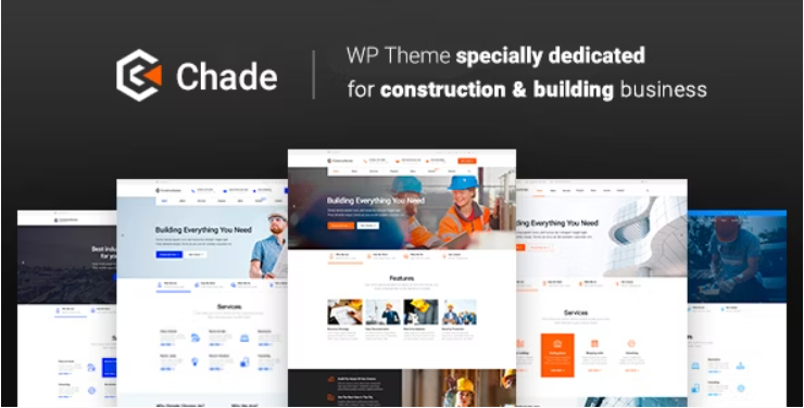 Chade v1.1.5 Construction WordPress Theme