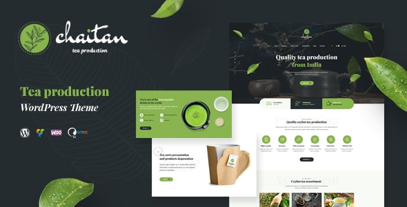 Chaitan (v1.2.5) Tea Production Company & Organic Store WordPress Theme