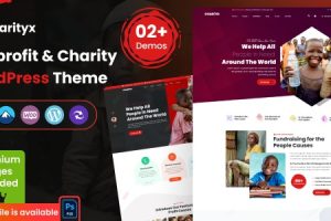 Charityx v1.0.3 Charity & Nonprofit WordPress Theme