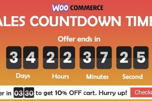Sales Countdown Timer for WooCommerce and WordPress – Checkout Countdown v1.1.5