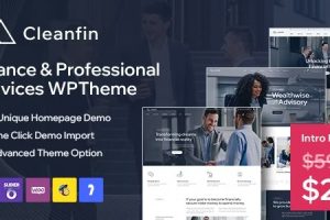 Cleanfin (v4.0) Finance Consulting WordPress Theme