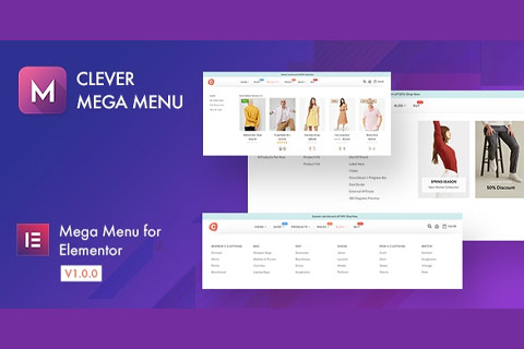 Clever Mega Menu for Elementor v1.0.10