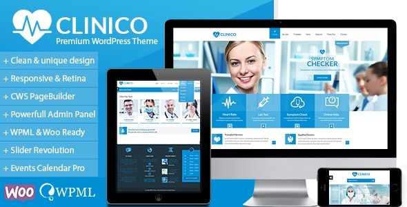 Clinico v1.8.1 Premium Medical and Health Theme