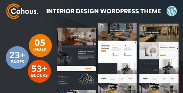 Cohous v1.0 Interior WordPress Theme