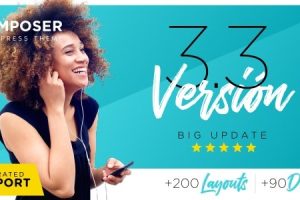 Composer v3.5.5 Responsive Multi-Purpose High-Performance WP Theme 响应式多用途高性能 WP 主题