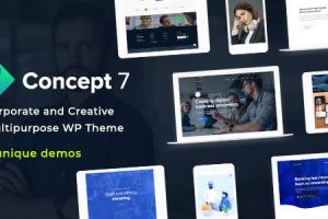 Concept Seven (v1.29) Responsive Multipurpose WordPress Theme