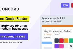Concord (v1.5.1) Deals Management CRM (Activated)