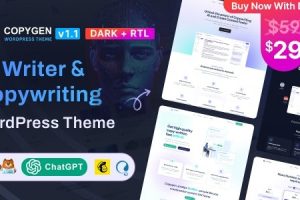 CopyGen (v1.2.8) AI Writer & Copywriting WordPress Theme