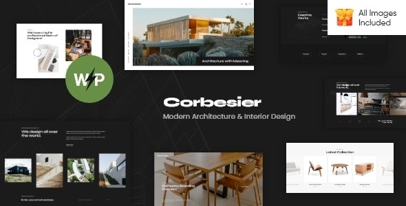 Corbesier (v1.12) Modern Architecture & Interior Design WordPress Theme