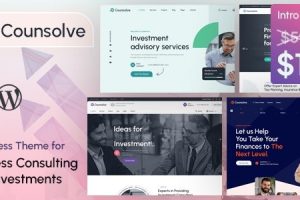 Counsolve - 咨询和投资 WordPress 主题 2 September 2024