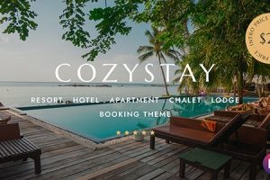 CozyStay (v1.7.0) Hotel Booking WordPress Theme
