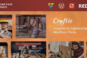 Craftio - Carpenter WordPress Theme 2.3