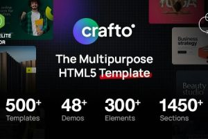 Crafto (21 January 2025) The Multipurpose HTML5 Template