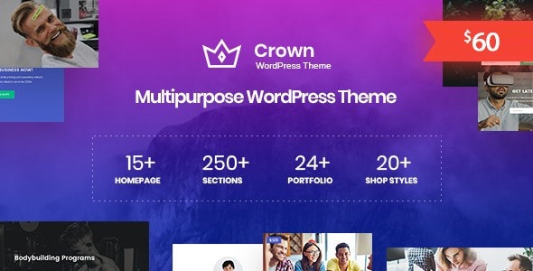 Crown v1.2.11 Multi Purpose WordPress Theme