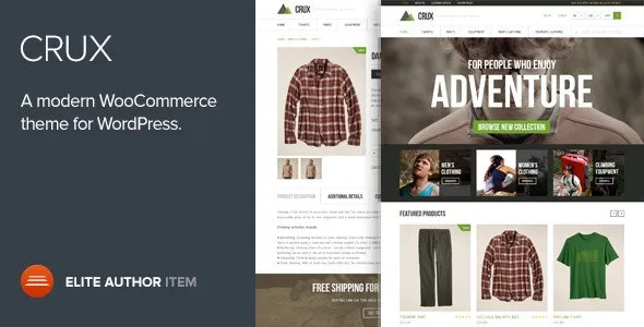 Crux (v2.3.1) A modern and Lightweight WooCommerce Theme