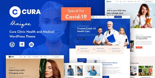 Cura v1.1.0 Medical Clinic Theme