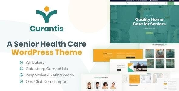 Curantis v.1.0.6 Medical Care and Nursing WordPress