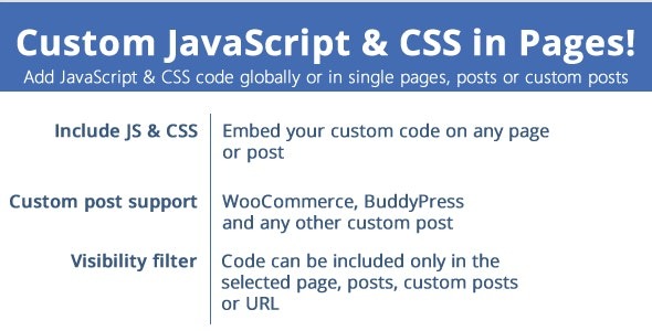 Custom JavaScript & CSS in Pages v3.7