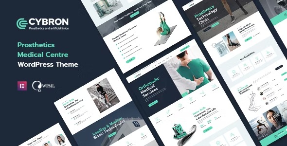 Cybron (v1.0.1) Prosthetics Medical Center WordPress Theme