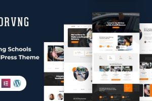 DRVNG v1.1.0 Driving School WordPress Theme