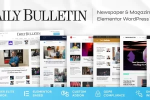 Daily Bulletin (v1.0.16) Magazine & Newspaper WordPress Theme