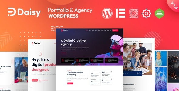 Daisy v1.1 Creative Agency WordPress Theme