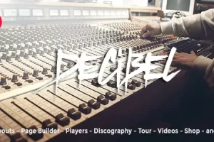 Decibel v3.7.3 (Activated) Professional Music WordPress Theme
