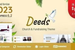 Deeds - 最佳教堂 WordPress 主题 10.2