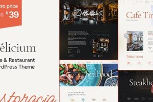 Delicium | 快餐和咖啡馆 WordPress 主题 1.4