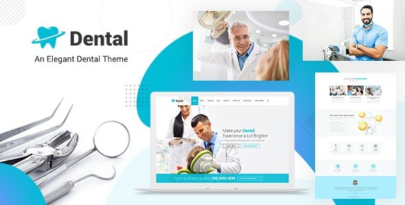 Dental Clinic (v3.3) Dentist WordPress Theme