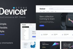 Devicer - 电子、手机和技术商店 WordPress 主题 1.2.1