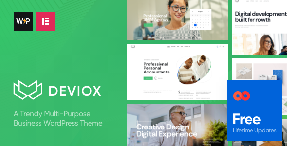 Deviox v2.3.0 A Trendy Multi-Purpose Business WordPress Theme